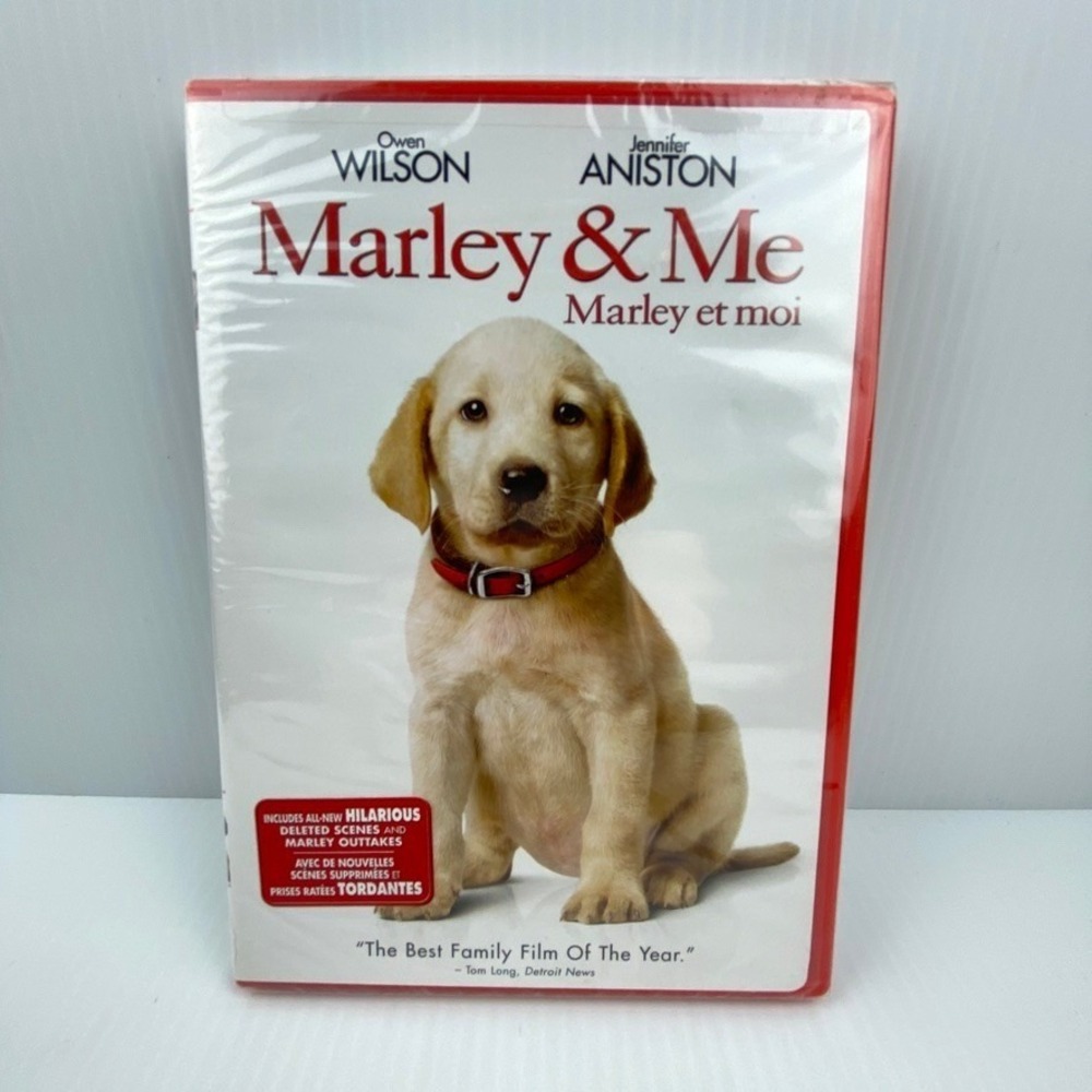 Marley & Me DVD Movie Owen Wilson Jennifer Aniston Comedy Film